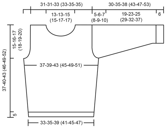Diagram measurements for DROPS Children 12-6