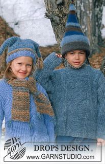 Modèles tricot et crochet gratuits / DROPS Children 12-7