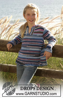 Free knitting and crochet patterns / DROPS Children 15-2