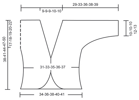 Diagram measurements for DROPS Children 15-3