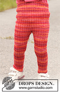 Free knitting and crochet patterns / DROPS Children 22-11