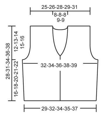 Diagram measurements for DROPS Children 22-17