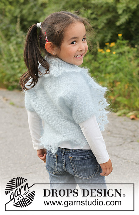 Free knitting and crochet patterns / DROPS Children 22-18