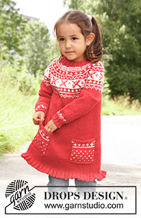 Free knitting and crochet patterns / DROPS Children 22-20