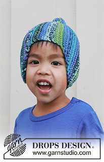 Cappelli con paraorecchie per bambini / DROPS Children 22-39