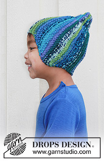 Cappelli con paraorecchie per bambini / DROPS Children 22-39