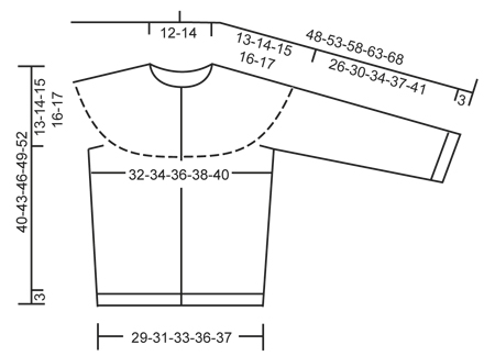 Diagram measurements for DROPS Children 22-5
