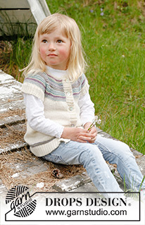 Free knitting and crochet patterns / DROPS Children 23-10