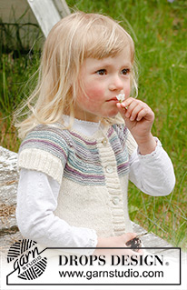 Free knitting and crochet patterns / DROPS Children 23-10
