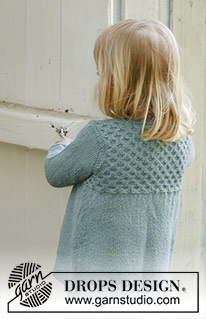 My honey / DROPS Children 23-19 - Gilet tricoté en DROPS Alpaca avec point rayon de miel. Taille enfant du 3 au 12 ans.