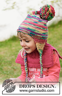 Modèles tricot et crochet gratuits / DROPS Children 23-3