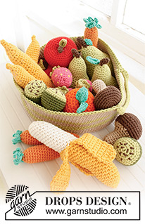 Free knitting and crochet patterns / DROPS Children 23-64
