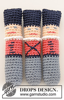 Crochet Army / DROPS Children 24-21 - Hæklede tinsoldater i DROPS Paris