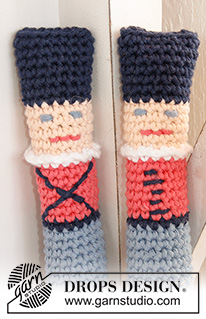 Crochet Army / DROPS Children 24-21 - Hæklede tinsoldater i DROPS Paris
