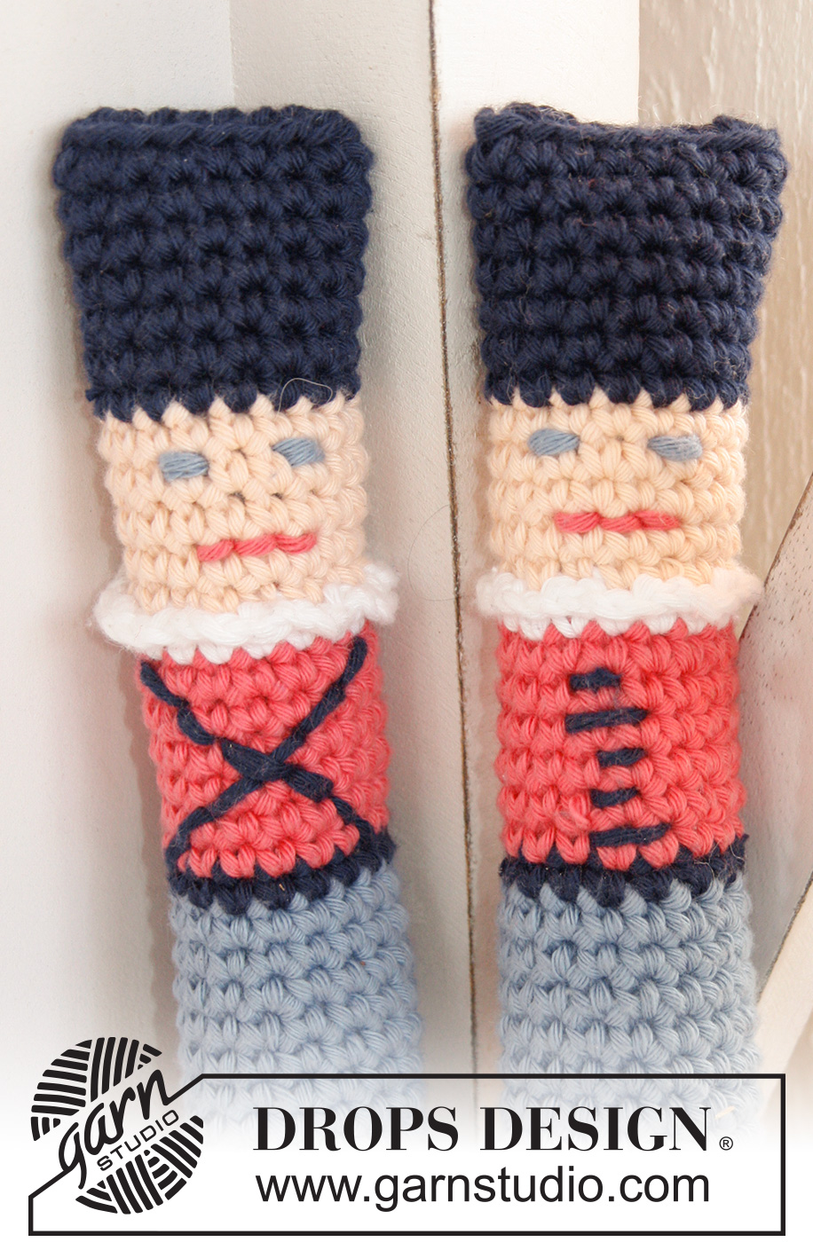 Crochet Army / DROPS Children 24-21 - Hæklede tinsoldater i DROPS Paris