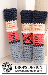 Crochet Army / DROPS Children 24-21 - Hæklede tinsoldater i DROPS Paris