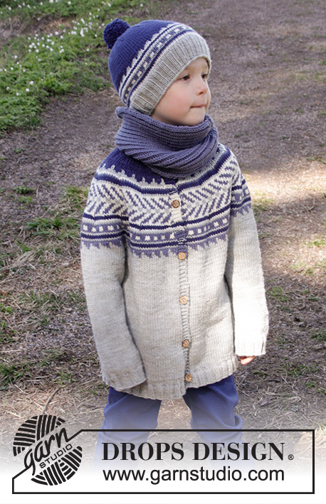 Little Adventure Jacket / DROPS Children 27-31 - Free knitting patterns ...