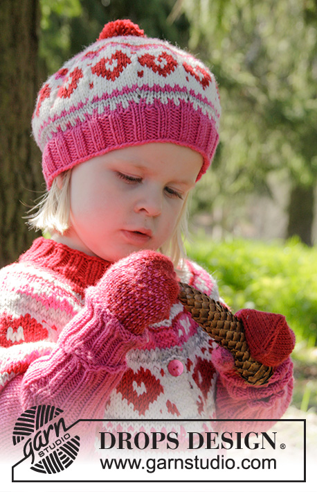 Warmhearted Hat Drops Children 27 4 Free Knitting