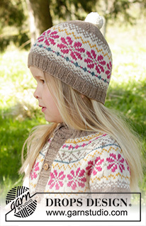 Free knitting and crochet patterns / DROPS Children 27-6
