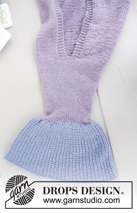 Cute Mermaid Blanket Drops Children 28 12 Free Knitting