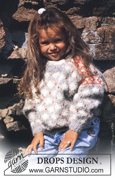 Free knitting and crochet patterns / DROPS Children 3-10
