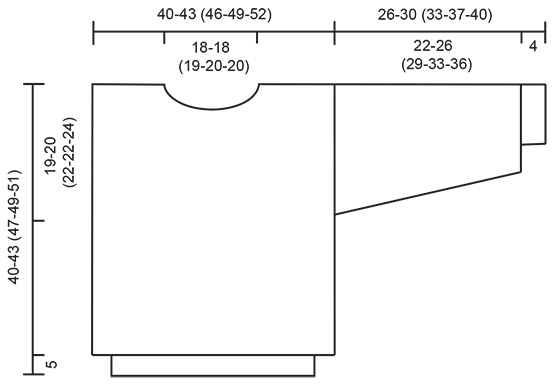 Diagram measurements for DROPS Children 3-11