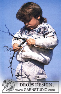 Modèles tricot et crochet gratuits / DROPS Children 3-4