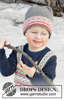 Modèles tricot et crochet gratuits / DROPS Children 32-15
