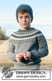 Modèles gratuits en DROPS Baby Merino / DROPS Children 34-18
