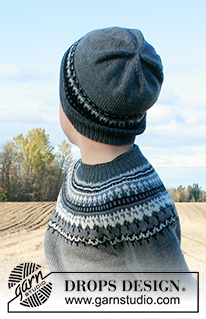 Free knitting and crochet patterns / DROPS Children 34-19