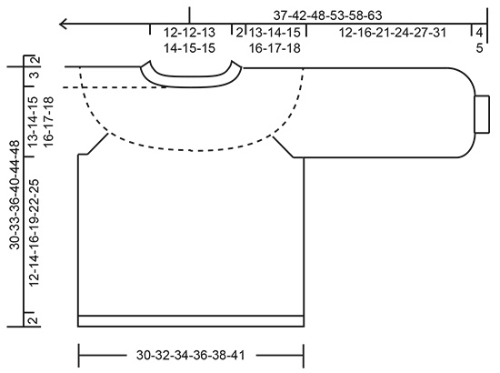 Diagram measurements for DROPS Children 34-23