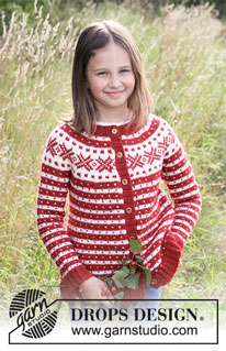 Free knitting and crochet patterns / DROPS Children 34-31