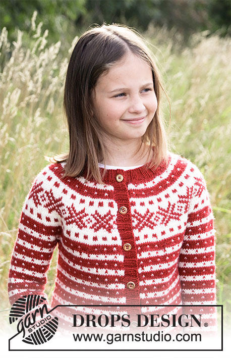 Free knitting and crochet patterns / DROPS Children 34-31