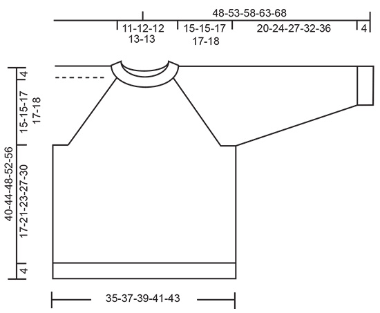 Diagram measurements for DROPS Children 34-8