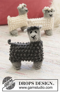 Dolly's Kids / DROPS Children 35-9 - Heklet Sau i DROPS Merino Extra Fine.