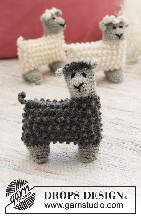 Dolly's Kids / DROPS Children 35-9 - Heklet Sau i DROPS Merino Extra Fine.