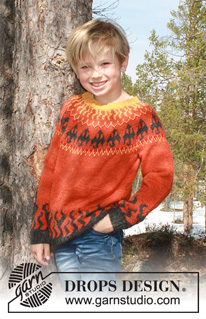Free knitting and crochet patterns / DROPS Children 37-11