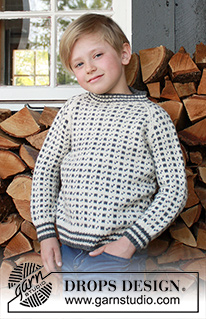 Nordiske gensere til barn / DROPS Children 37-9
