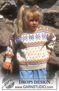 Modèles tricot et crochet gratuits / DROPS Children 4-3