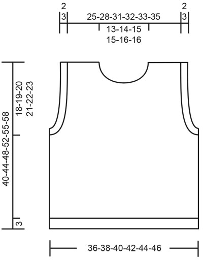 Diagram measurements for DROPS Children 40-10