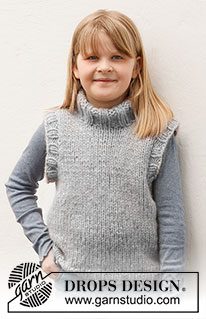 Free knitting and crochet patterns / DROPS Children 40-23