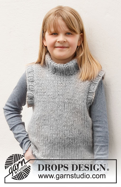 Free knitting and crochet patterns / DROPS Children 40-23