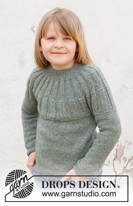 Free knitting and crochet patterns / DROPS Children 40-24