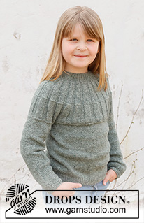 Free knitting and crochet patterns / DROPS Children 40-24