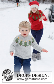 Free knitting and crochet patterns / DROPS Children 41-17