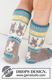 Modèles tricot et crochet gratuits / DROPS Children 41-34