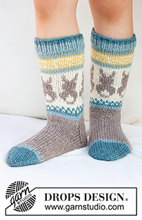 Modèles tricot et crochet gratuits / DROPS Children 41-34