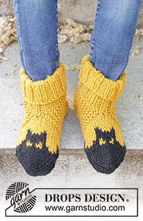 Halloween Socks & Slippers / DROPS Children 47-30