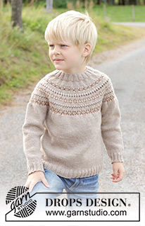 Nordiske gensere til barn / DROPS Children 48-11