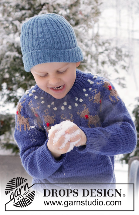 Free knitting and crochet patterns / DROPS Children 48-16